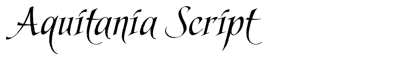 Aquitania Script